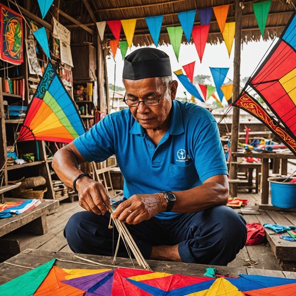 Peut-on trouver une croisière avec des ateliers de fabrication de cerfs-volants traditionnels en Indonésie?